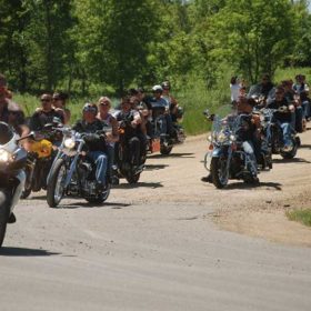 Ride For Wishes motorcycles
