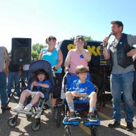 Ride For Wishes wish family with brian zepp